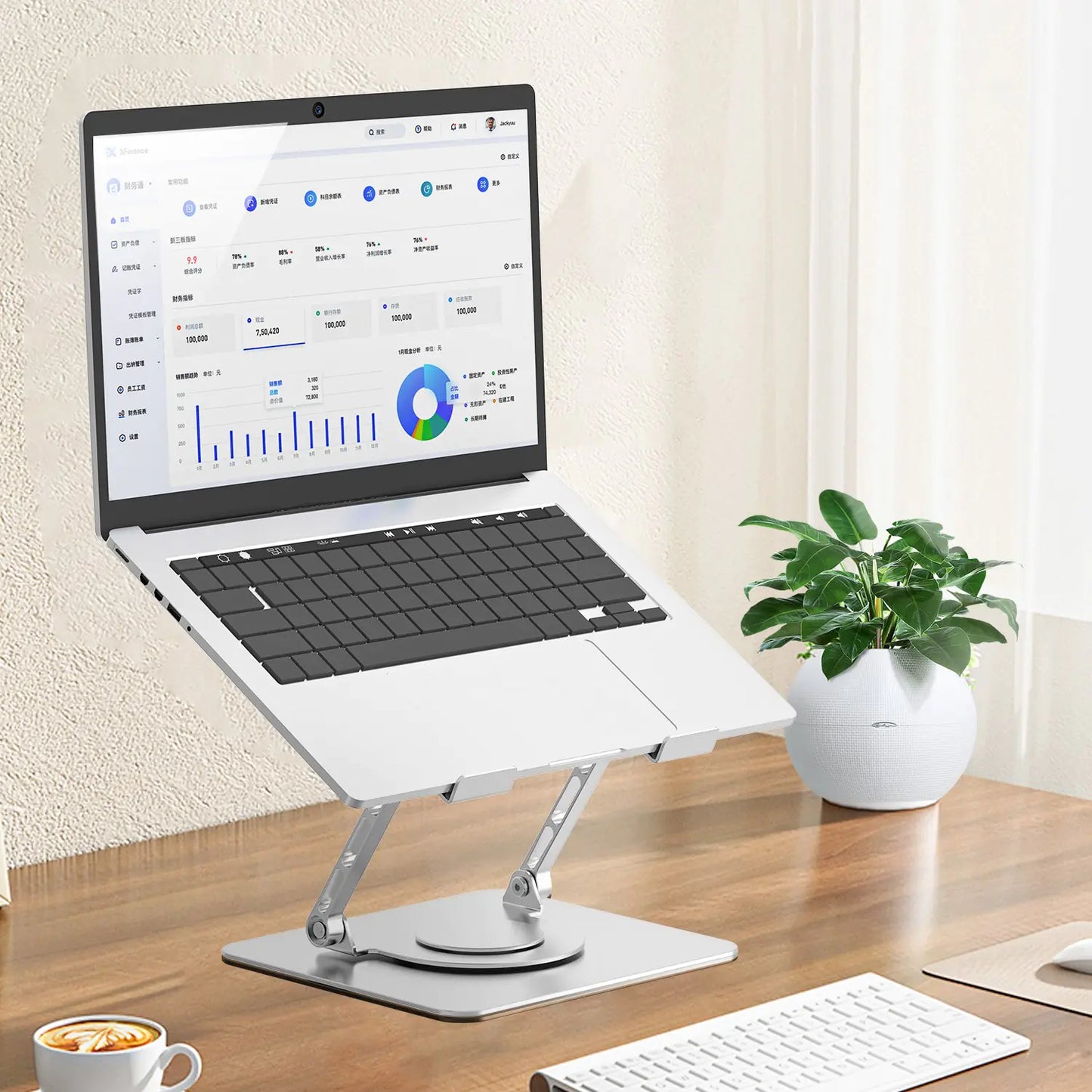 Foldable Laptop Stand Notebook Holder