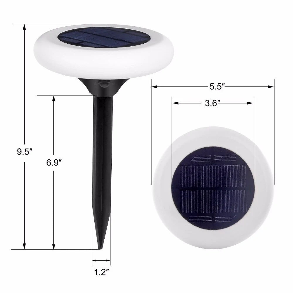 LED Solar Ground Lights for Outdoor Decoration