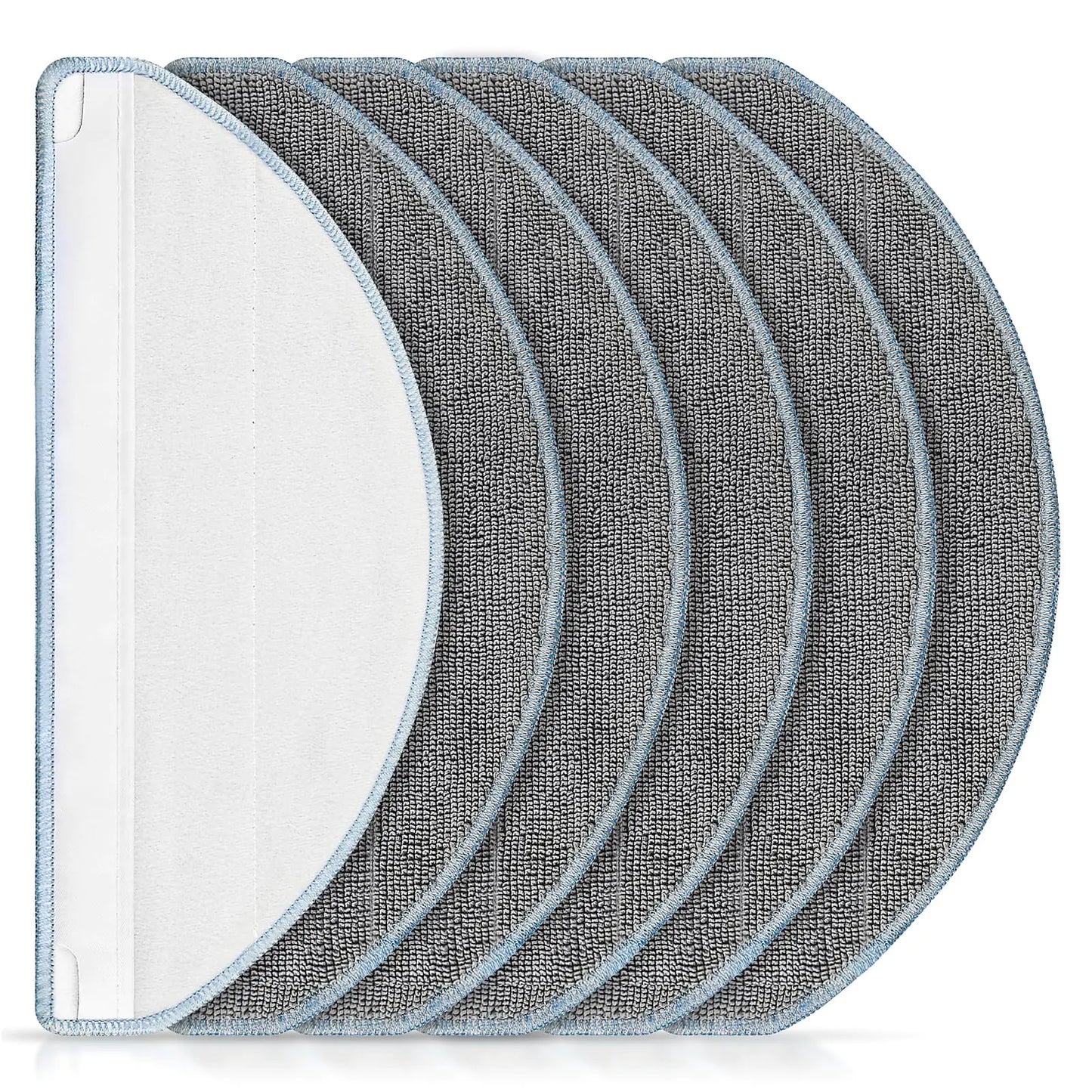 6 Pack Mop Replacement for iRobot Roomba Combo Essential Robot Vacuum & Mop Y0140 / Y0110 / Q011 / Q012 / Q052 Microfiber Washable Mopping Pads