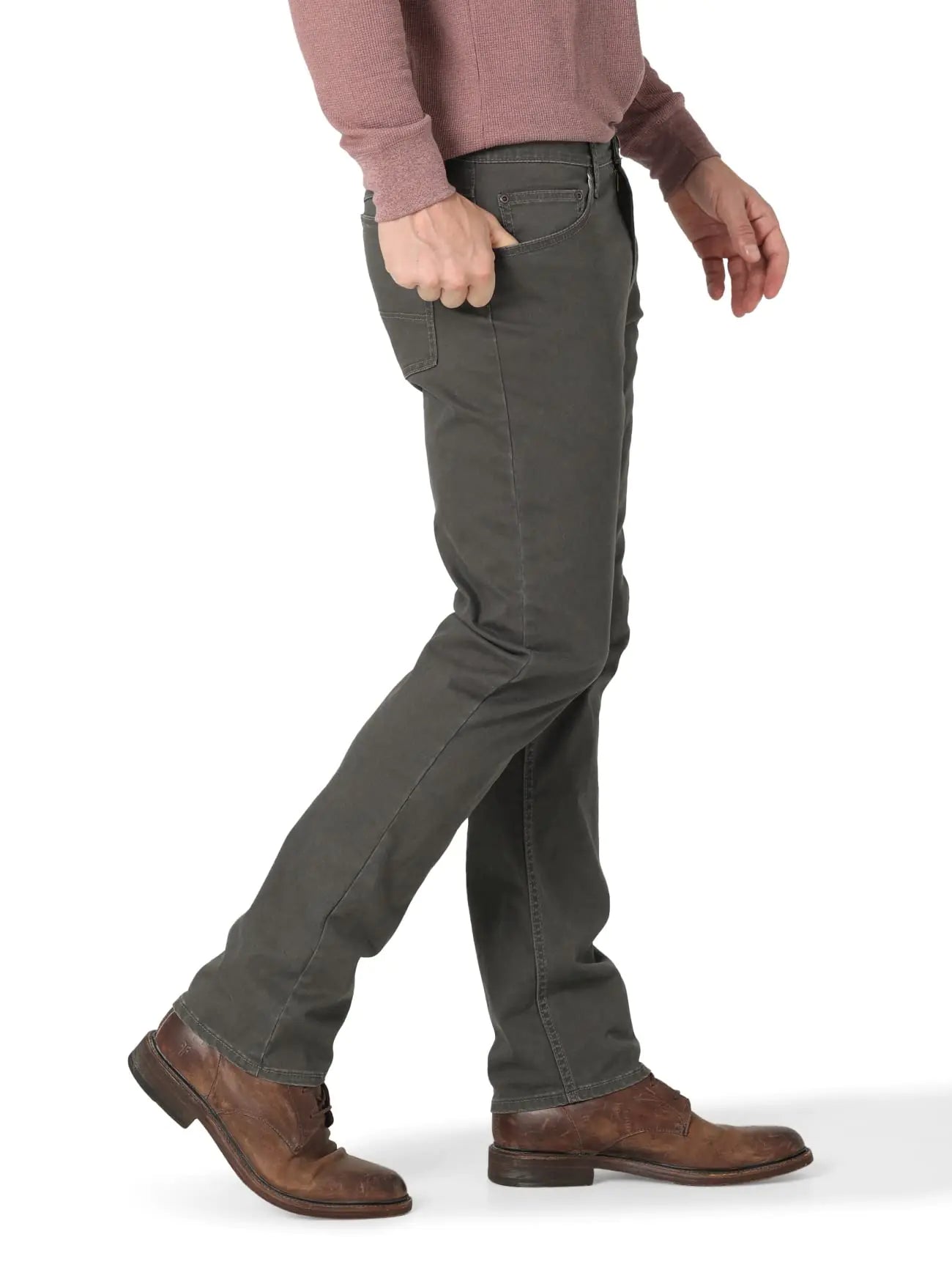 Wrangler Authentics Men's Slim Fit Straight Leg Jean 31W x 30L Anthracite