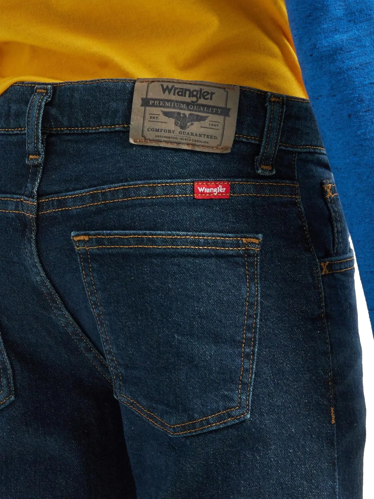 Wrangler Boys Straight Fit Jean 18 Dark Night