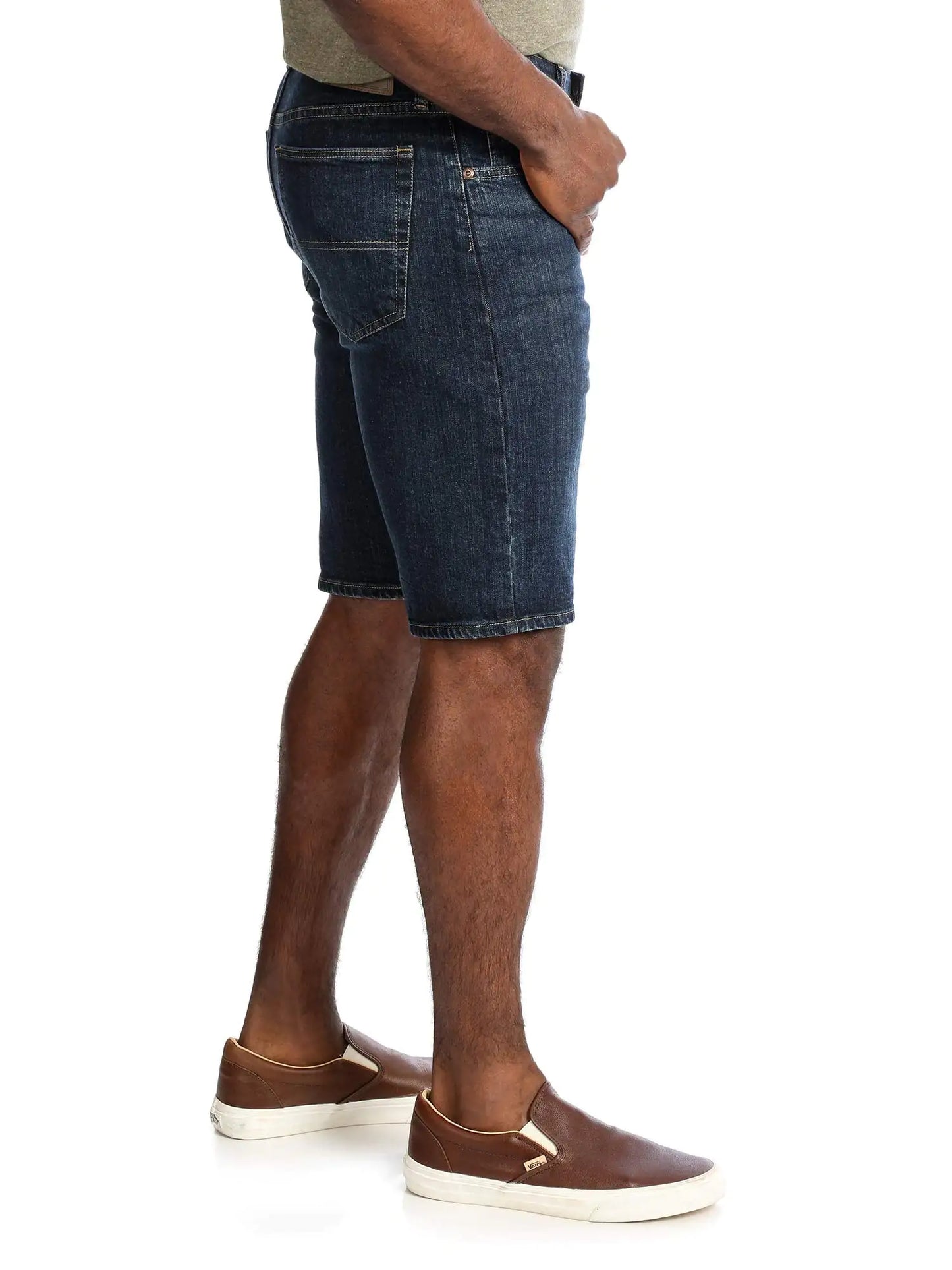 Wrangler Authentics mens Comfort Flex Waistband Shorts 36 Flex Dark