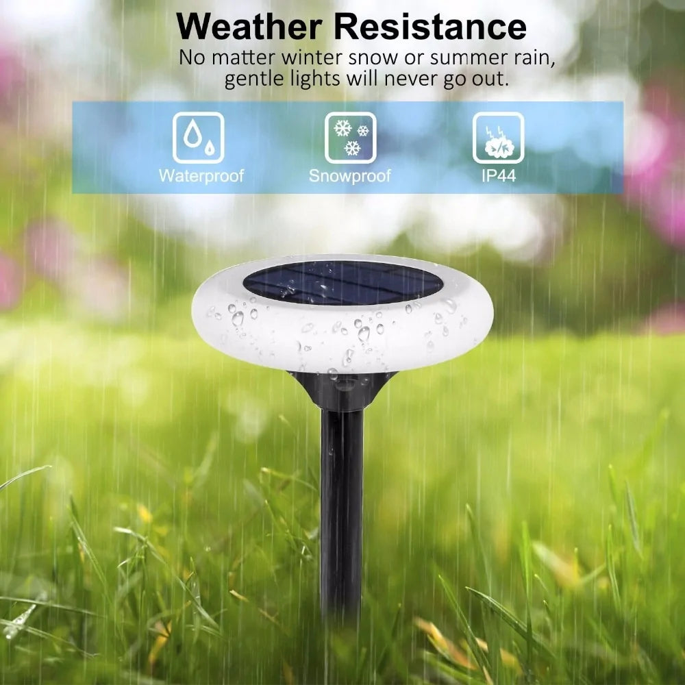 LED Solar Ground Lights for Outdoor Decoration