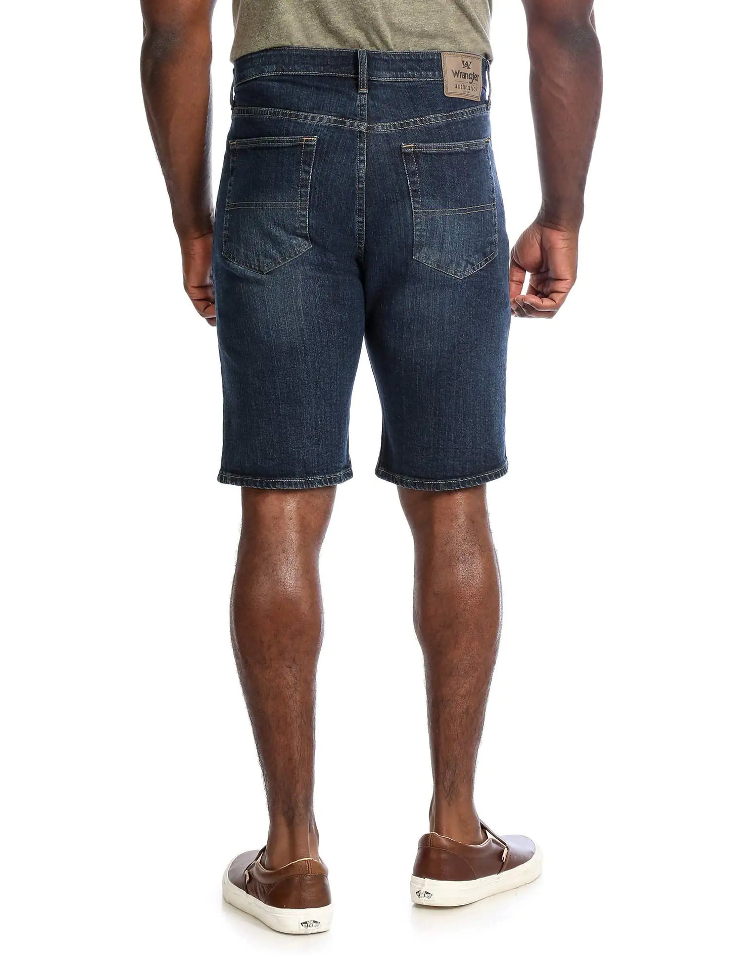 Wrangler Authentics mens Comfort Flex Waistband Shorts 36 Flex Dark