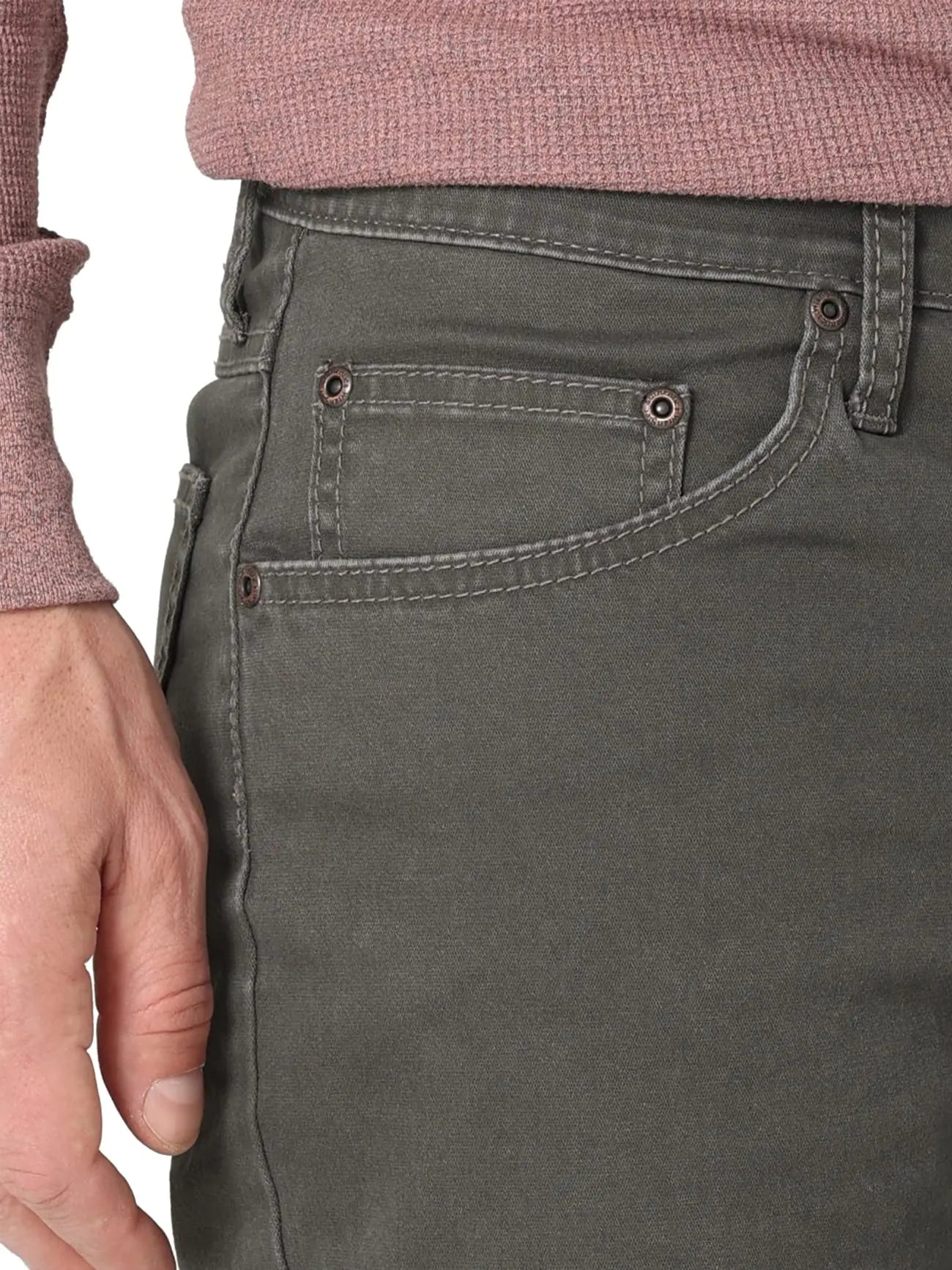 Wrangler Authentics Men's Slim Fit Straight Leg Jean 31W x 30L Anthracite