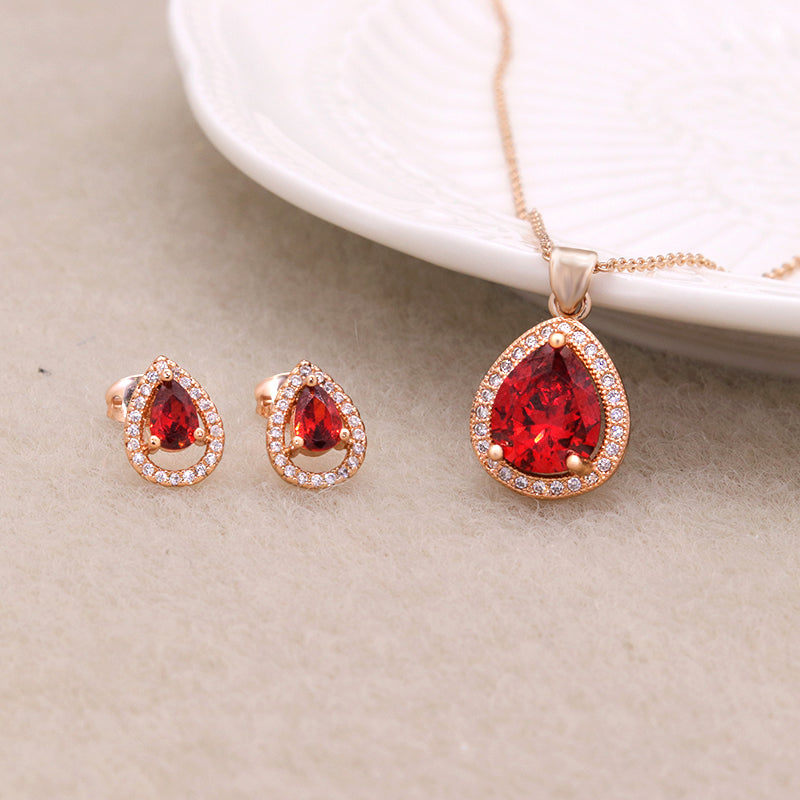 Zircon Jewelry Set