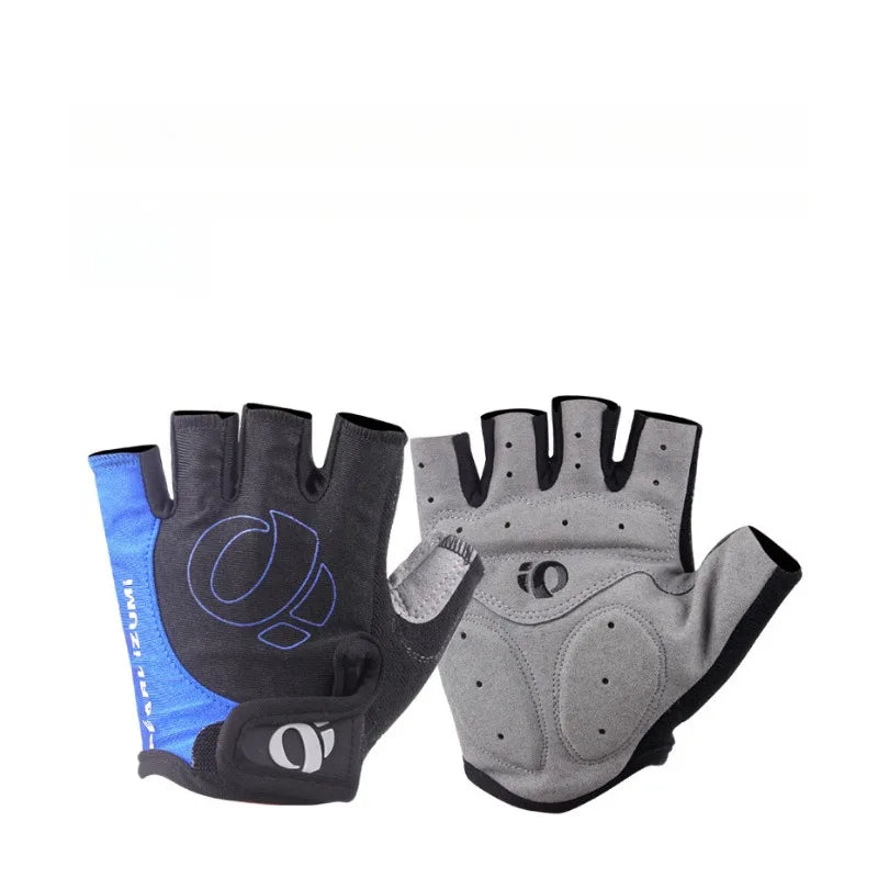 ZK50 Gel Half Finger Cycling Gloves Anti-Slip Anti-sweat Anti Shock MTB Road Bike Gloves Bicycle Left-Right Hand Gloves