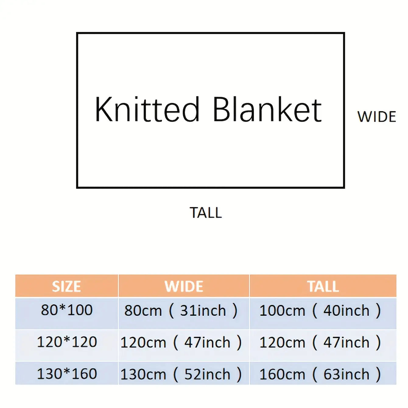 Knitted Throw Blanket