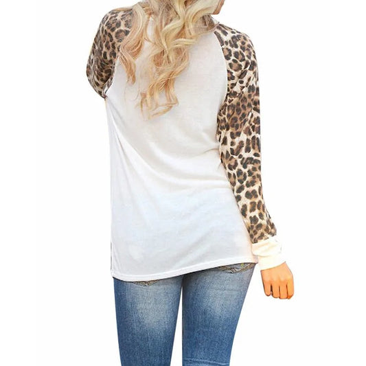 Leopard Long Sleeve Blouse