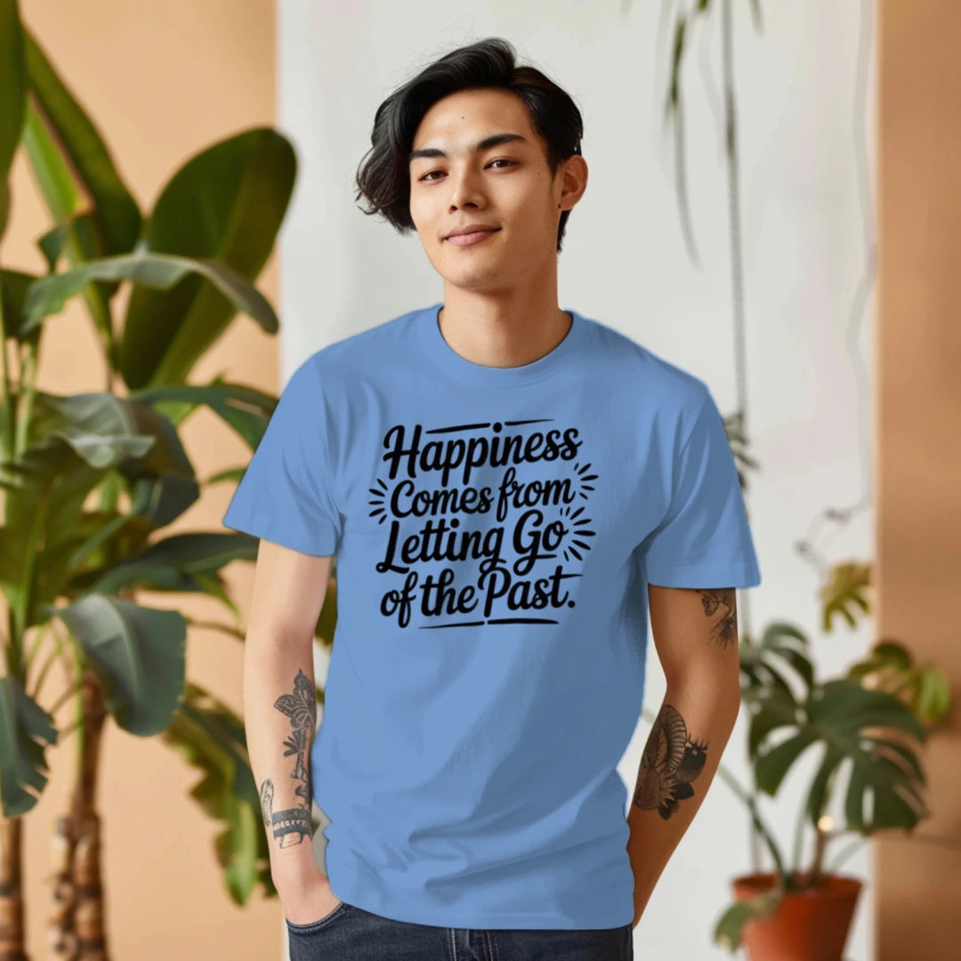 HAPPINESS comes from Letting go of The PAST