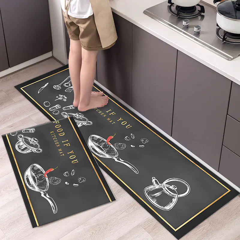 Modern Simple Kitchen Floor Mats