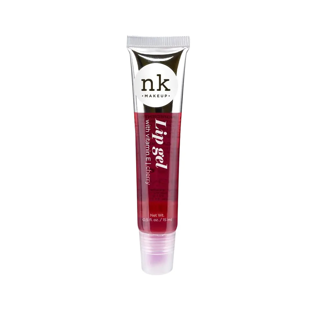 NICKA K NEW YORK VARIETY SET OF 5 NK Hydrating Lip Gel - Vitamin E (Clear, Rosehip Oil, Bubble Gum, Cherry, Strawberry)