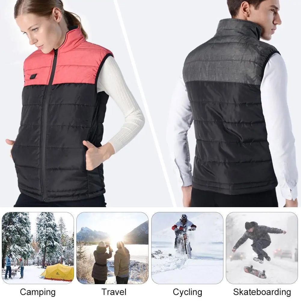 Outdoor Men/Women Electric Heated Winter Vest