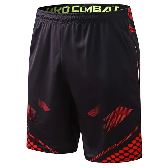 Crossfit Men Fitness Running Shorts Men Sport Basketball Short Pants Elastic Workout Training Gym Shorts With Pockets