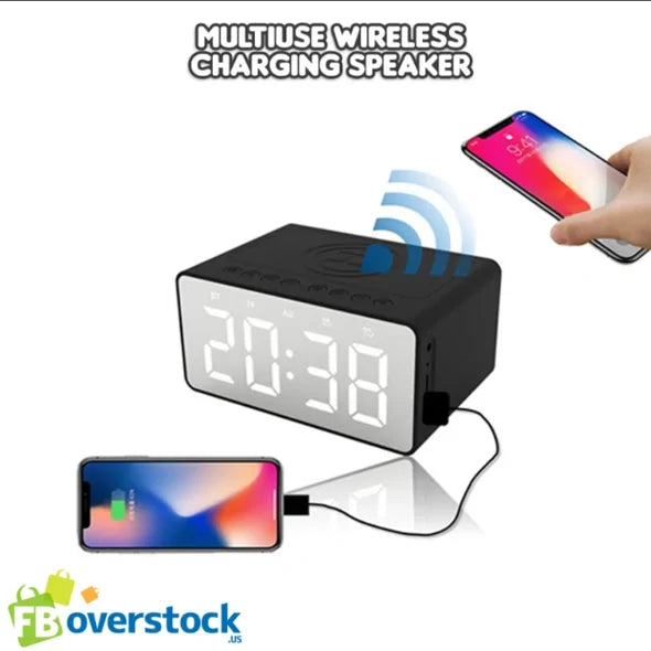 Multi-Use Wireless Charging Speaker