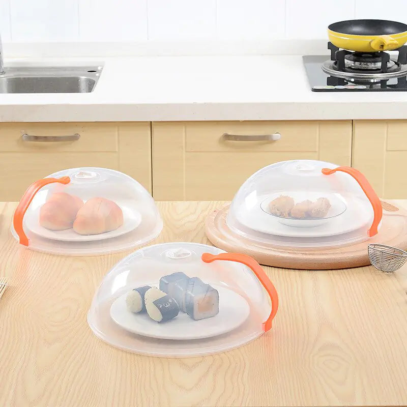 Microwave Food Cover Splash Proof Plate Cover