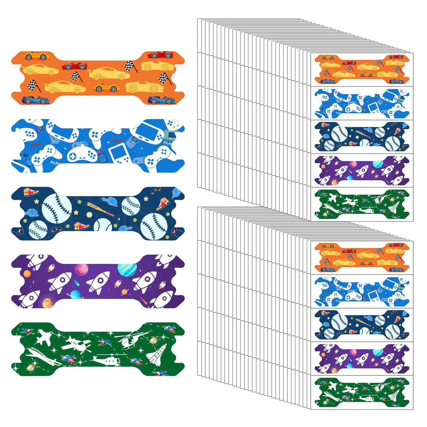 Stranthother 60PCS Kids Nose Strips Breathing Strips Nose Strips for Breathing Nose Strips Nasal Strip for Snoring Nose Strip Breathing Snoring Strips Nasal Strip