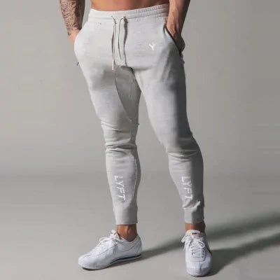 Men's Fitness Sweatpants: Elastic Jogger Track Pants