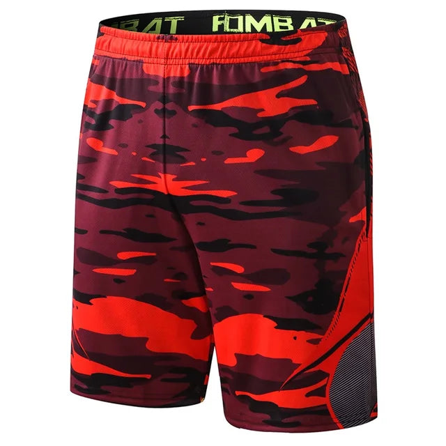 Crossfit Men Fitness Running Shorts Men Sport Basketball Short Pants Elastic Workout Training Gym Shorts With Pockets