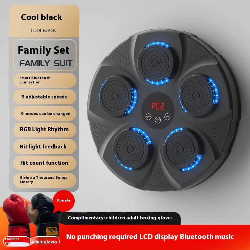 Electronic Boxing Light Reaction Wall Machine