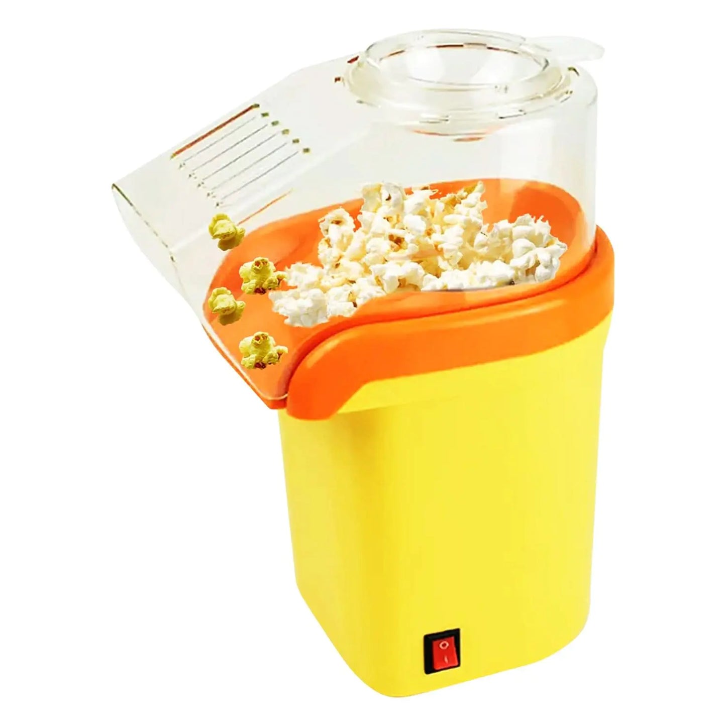 5Core Popcorn Machine 16 Cup Hot Air Popper Mini Portable Electric Pop Corn Maker YELLOW