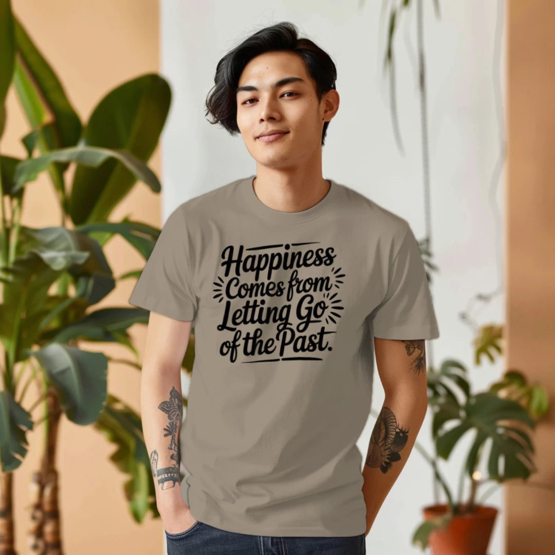 HAPPINESS comes from Letting go of The PAST