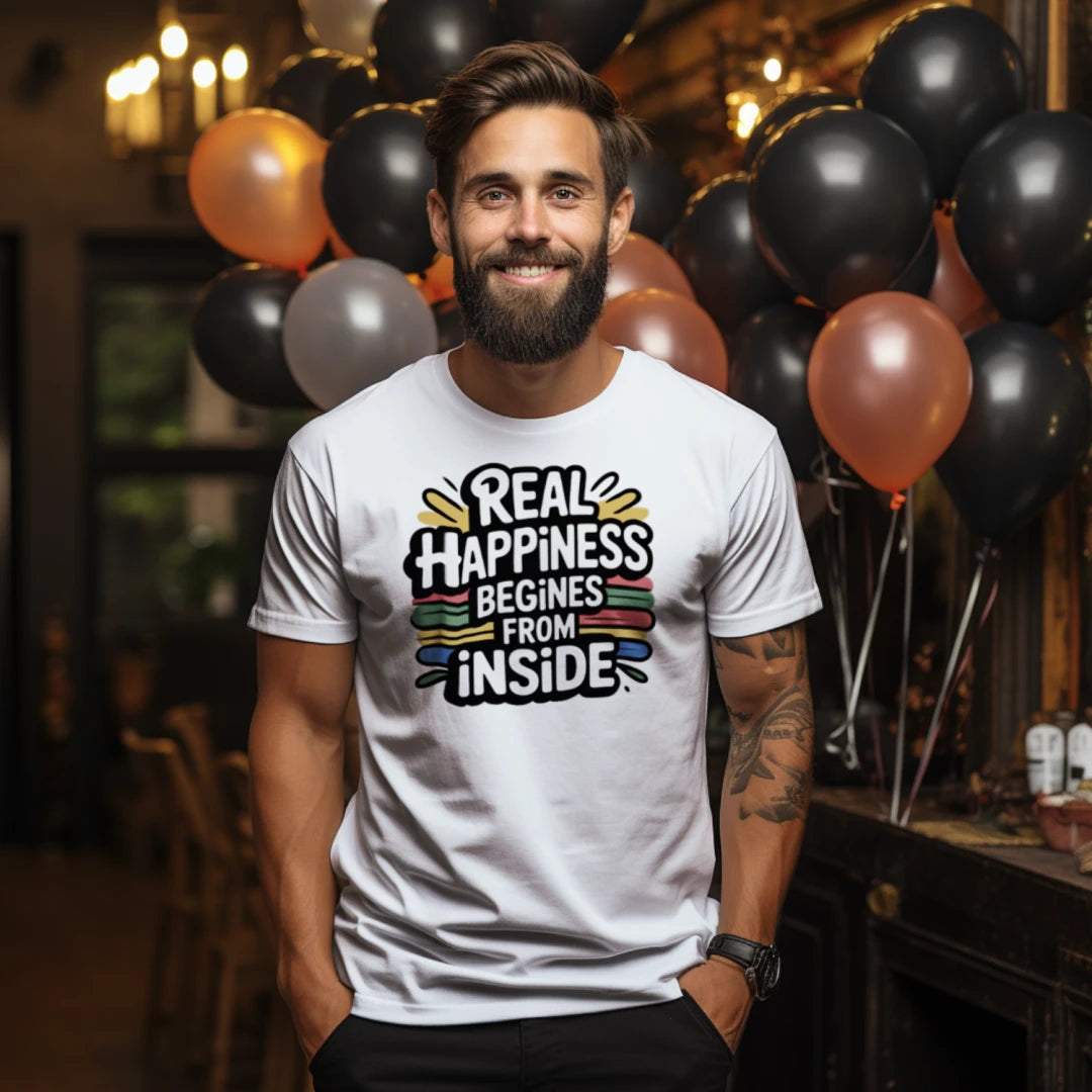 Real Happiness Begins From Inside