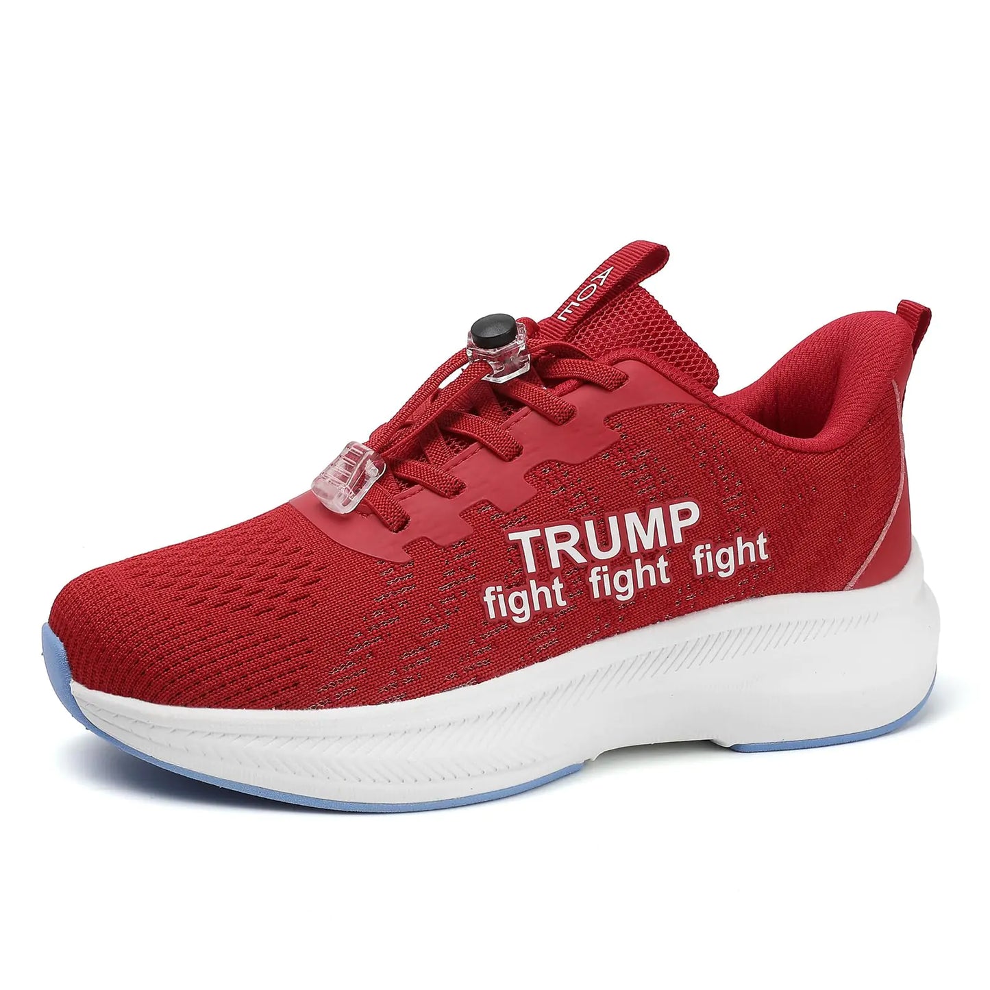 AOE Trump 2024 Fashion Running Walking Shoes Lightweight Breathable Red Tennis Shoes Non Slip Athletic Workout Gym Sneakers