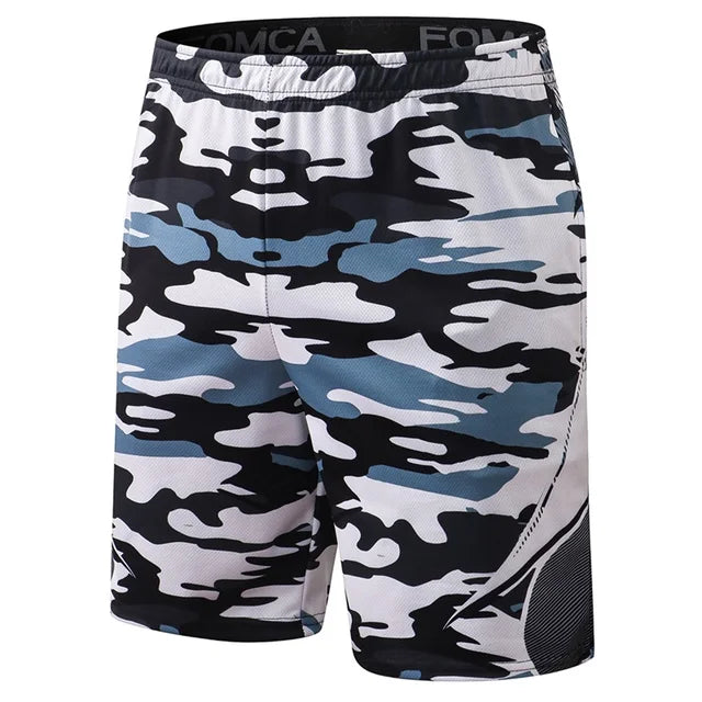 Crossfit Men Fitness Running Shorts Men Sport Basketball Short Pants Elastic Workout Training Gym Shorts With Pockets