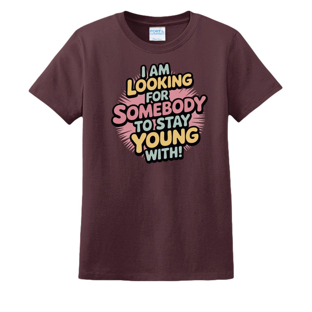 Athletic Maroon - LPC54 - FRONT