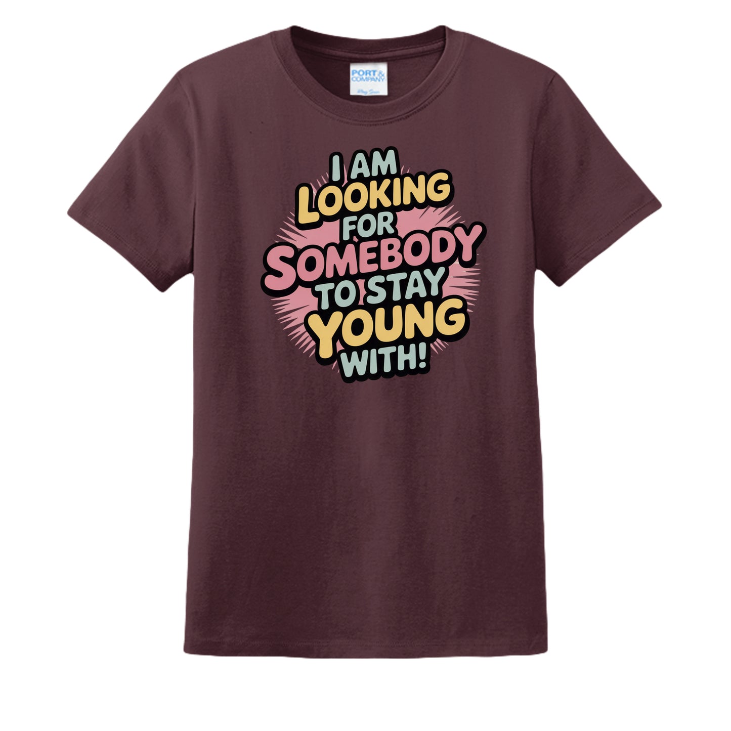Athletic Maroon - LPC54 - FRONT