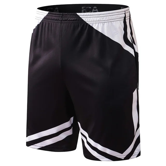 Crossfit Men Fitness Running Shorts Men Sport Basketball Short Pants Elastic Workout Training Gym Shorts With Pockets