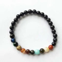 Solar System Planets Natural Stone Bracelet