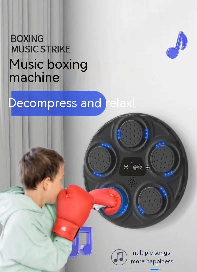 Electronic Boxing Light Reaction Wall Machine