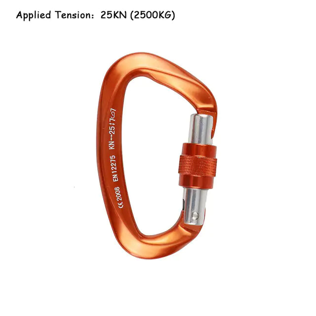 D Shape Climbing Carabiner