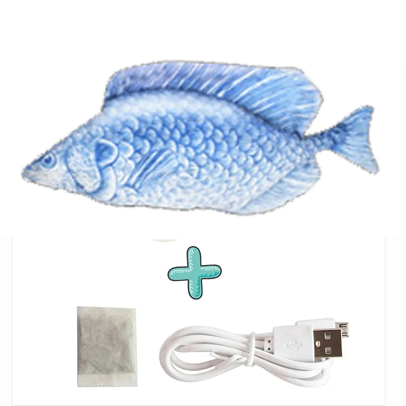 Realistic Fish Chew Toy for Cats