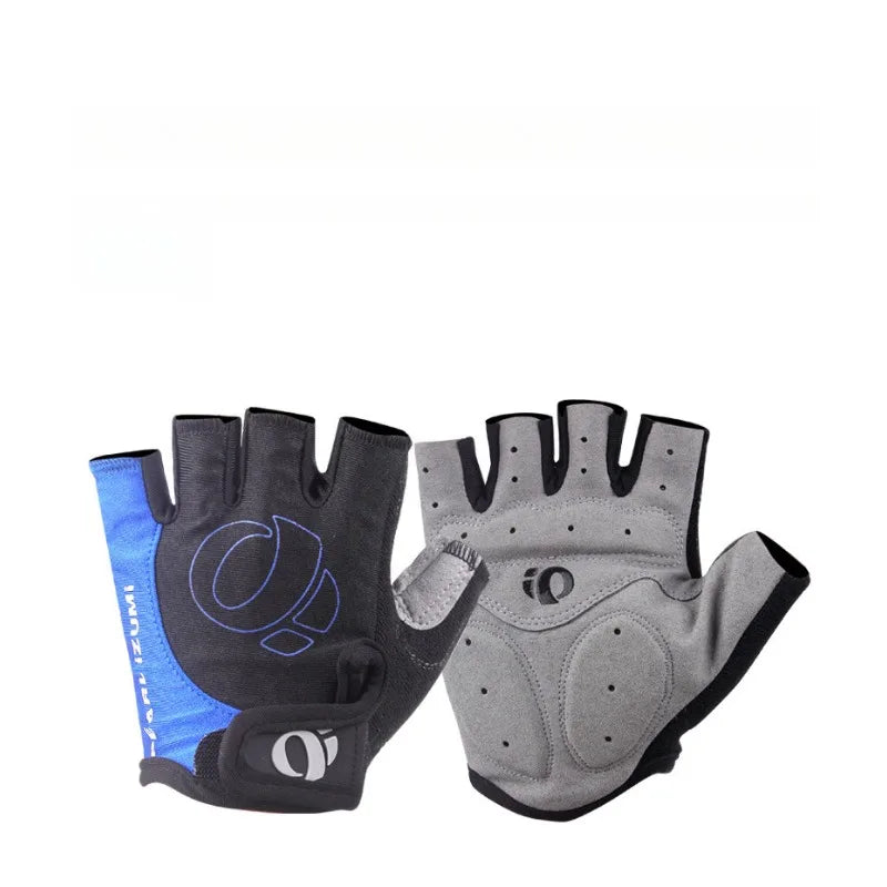 ZK50 Gel Half Finger Cycling Gloves Anti-Slip Anti-sweat Anti Shock MTB Road Bike Gloves Bicycle Left-Right Hand Gloves