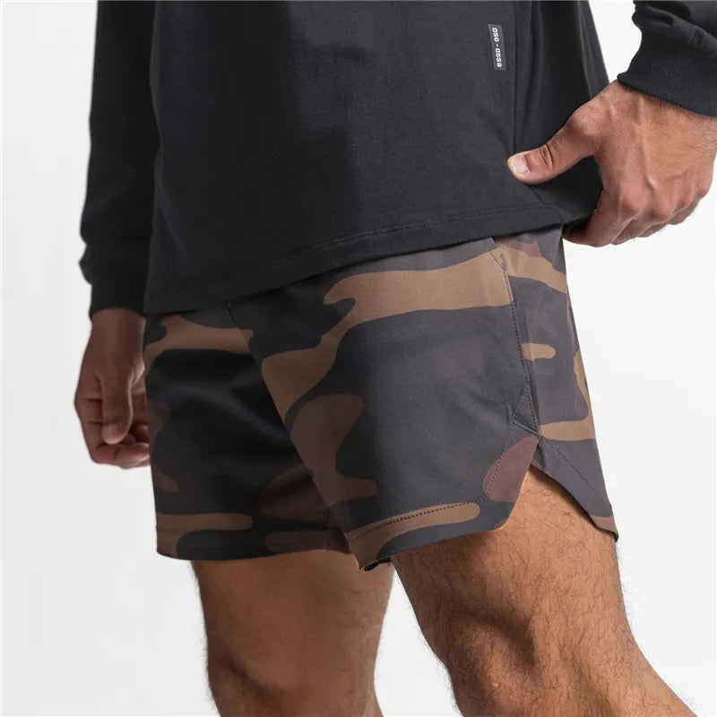 Men Fitness Basketball Shorts Quick Dry Gym Running Shorts Sport Training Crossfit Shorts Casual Soccer Shorts Male Sportswear